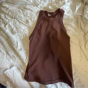 Athleta high neck top size small